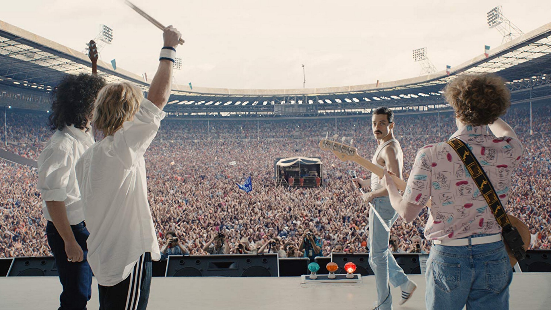 Bohemian Rhapsody Poster Wallpaper with resolution 1920x1080 pixel. You can make this poster wallpaper for your Mac or Windows Desktop Background, iPhone, Android or Tablet and another Smartphone device for free Bohemian Rhapsody Poster Wallpaper with resolution 1920x1080 pixel. You can make this wallpaper for your Mac or Windows Desktop Background, iPhone, Android or Tablet and another Smartphone device
