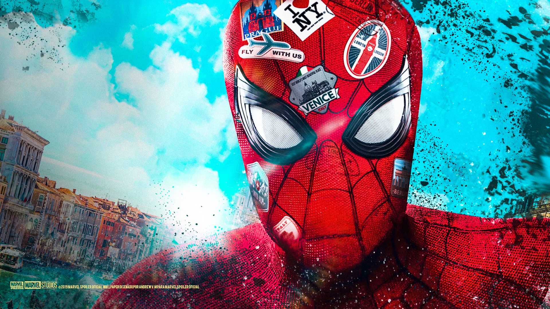 Spider-Man 2019 Far From Home Poster Wallpaper with high-resolution 1920x1080 pixel. You can use this poster wallpaper for your Desktop Computers, Mac Screensavers, Windows Backgrounds, iPhone Wallpapers, Tablet or Android Lock screen and another Mobile device Spider-Man 2019 Far From Home Poster Wallpaper with high-resolution 1920x1080 pixel. You can use this poster wallpaper for your Desktop Computers, Mac Screensavers, Windows Backgrounds, iPhone Wallpapers, Tablet or Android Lock screen and another Mobile device