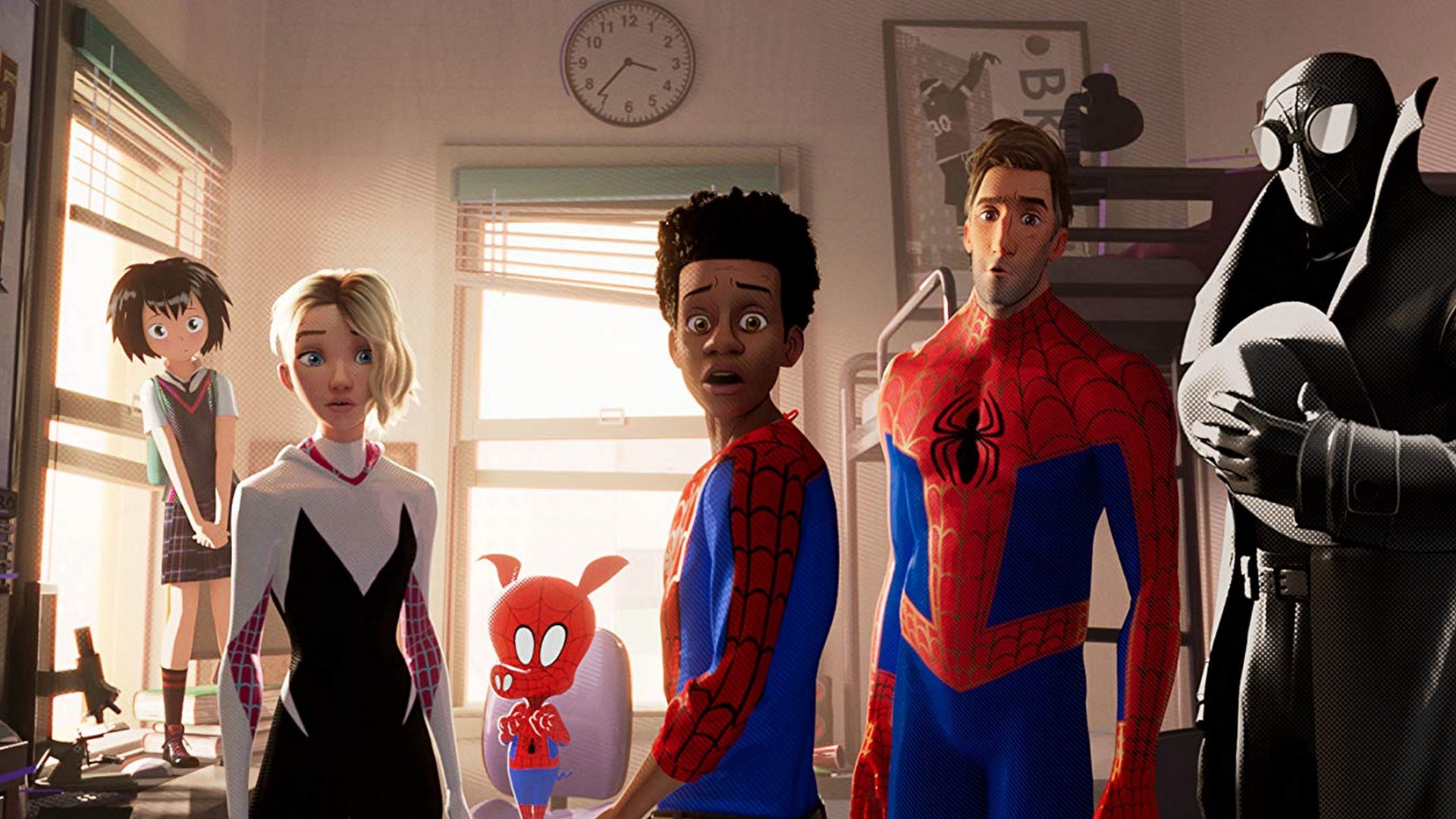 Spider-Man Into the Spider-Verse 2018 Poster Wallpaper with resolution 1920x1080 pixel. You can make this poster wallpaper for your Mac or Windows Desktop Background, iPhone, Android or Tablet and another Smartphone device for free Spider-Man Into the Spider-Verse 2018 Poster Wallpaper with resolution 1920x1080 pixel. You can make this wallpaper for your Mac or Windows Desktop Background, iPhone, Android or Tablet and another Smartphone device