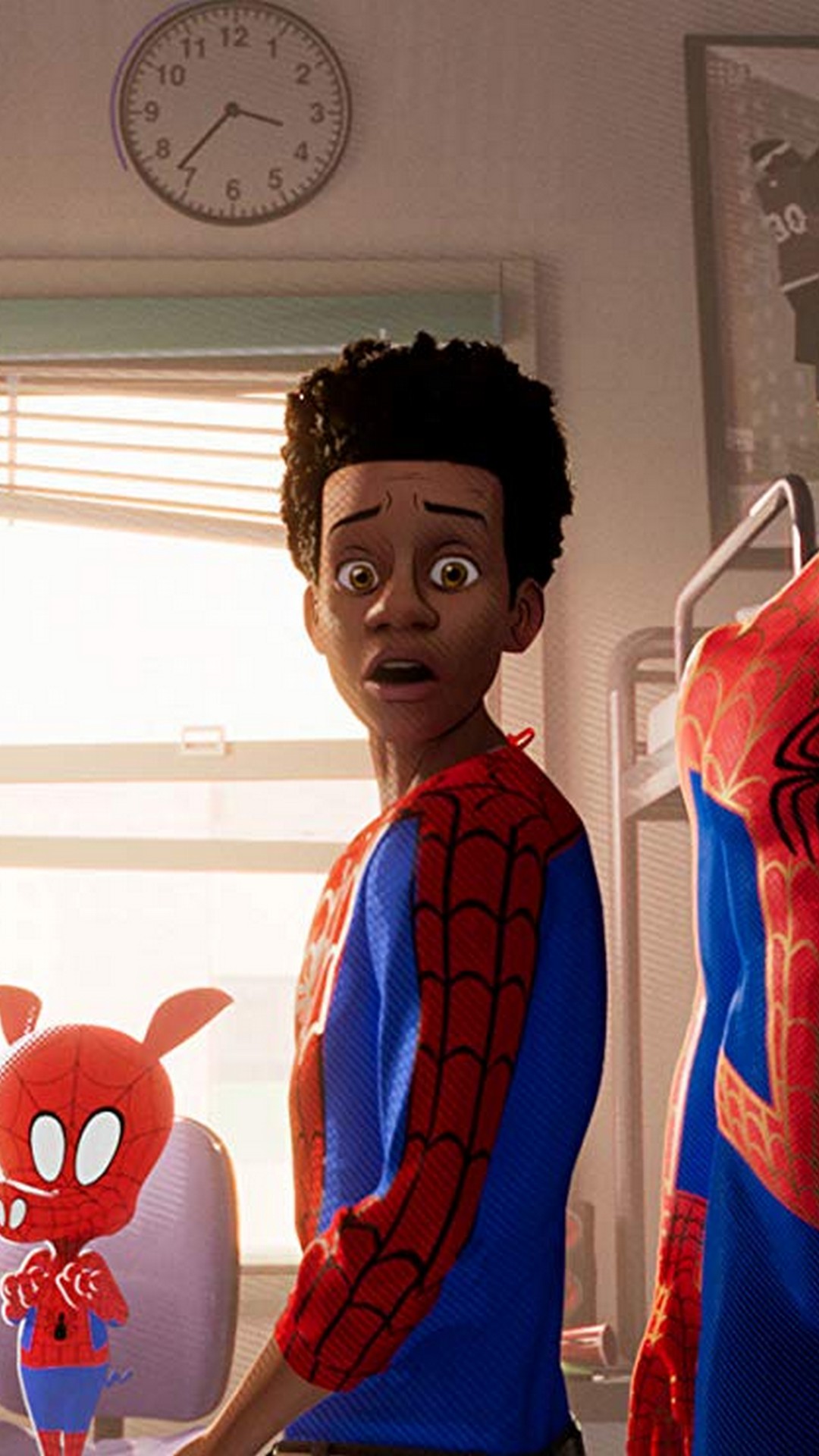 Spider-Man Into the Spider-Verse Wallpaper iPhone with resolution 1080x1920 pixel. You can make this poster wallpaper for your Mac or Windows Desktop Background, iPhone, Android or Tablet and another Smartphone device for free Spider-Man Into the Spider-Verse Wallpaper iPhone with resolution 1080x1920 pixel. You can make this wallpaper for your Mac or Windows Desktop Background, iPhone, Android or Tablet and another Smartphone device