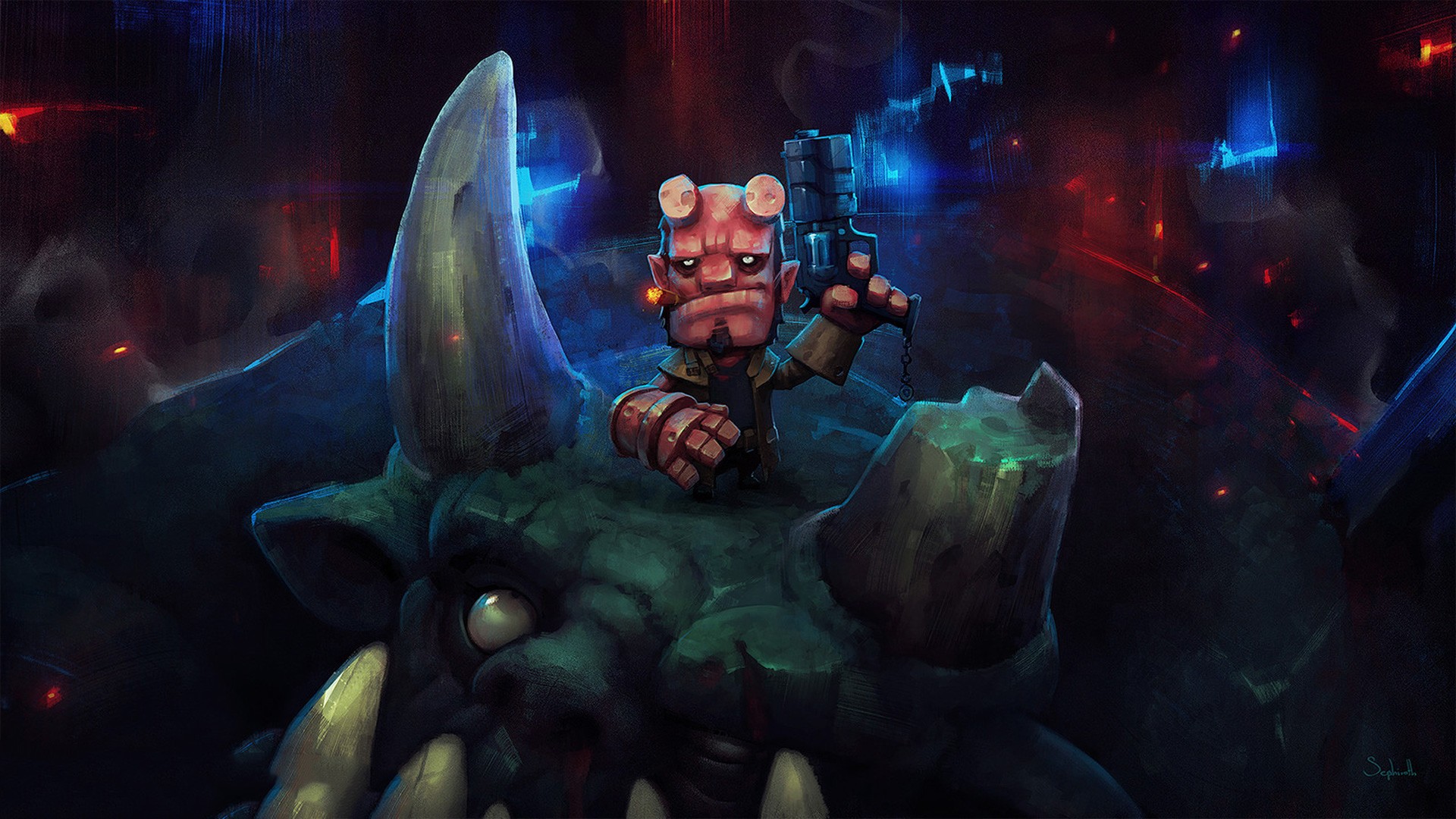 Hellboy Wallpaper For Desktop with high-resolution 1920x1080 pixel. You can use this poster wallpaper for your Desktop Computers, Mac Screensavers, Windows Backgrounds, iPhone Wallpapers, Tablet or Android Lock screen and another Mobile device Hellboy Wallpaper For Desktop with high-resolution 1920x1080 pixel. You can use this poster wallpaper for your Desktop Computers, Mac Screensavers, Windows Backgrounds, iPhone Wallpapers, Tablet or Android Lock screen and another Mobile device