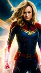 Captain Marvel 2019 iPhone X Wallpaper