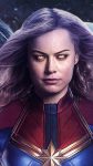 Captain Marvel Avengers Endgame iPhone Wallpaper