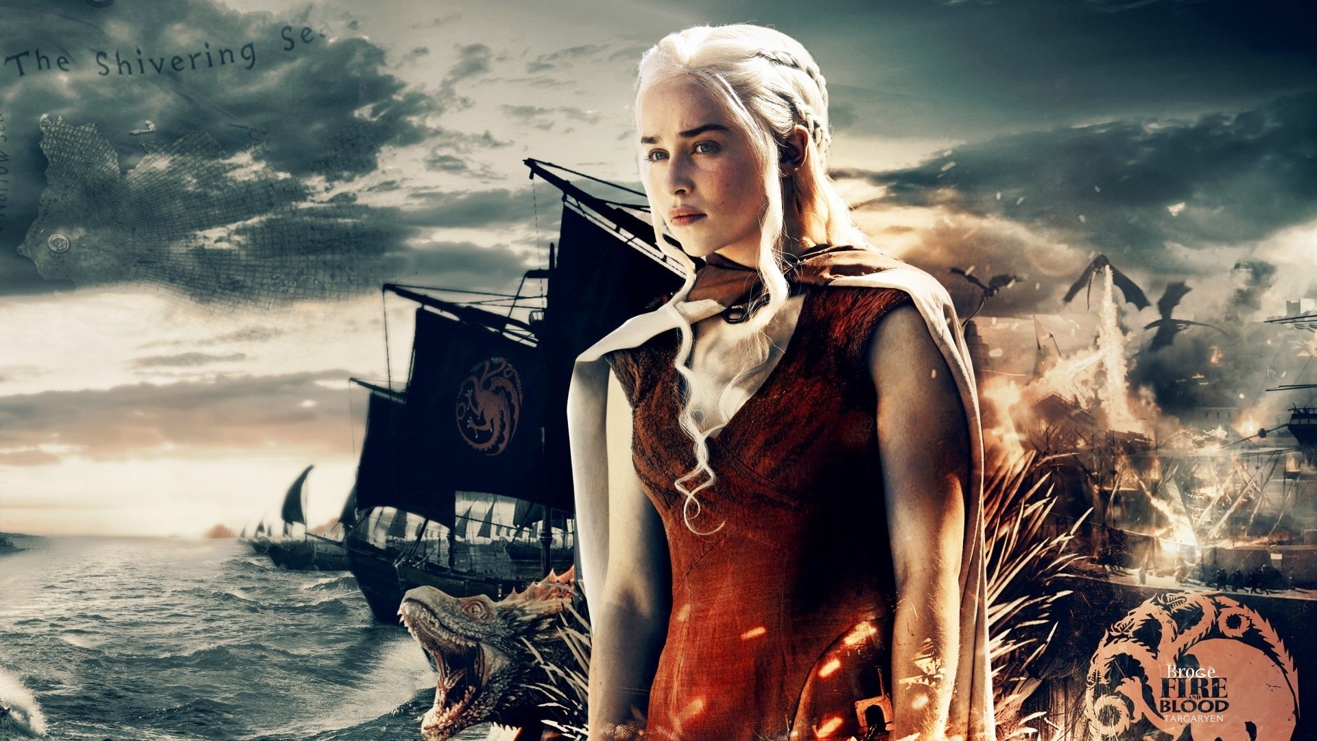 Game of Thrones Daenerys Targaryen Wallpaper HD with high-resolution 1920x1080 pixel. You can use this poster wallpaper for your Desktop Computers, Mac Screensavers, Windows Backgrounds, iPhone Wallpapers, Tablet or Android Lock screen and another Mobile device Game of Thrones Daenerys Targaryen Wallpaper HD with high-resolution 1920x1080 pixel. You can use this poster wallpaper for your Desktop Computers, Mac Screensavers, Windows Backgrounds, iPhone Wallpapers, Tablet or Android Lock screen and another Mobile device