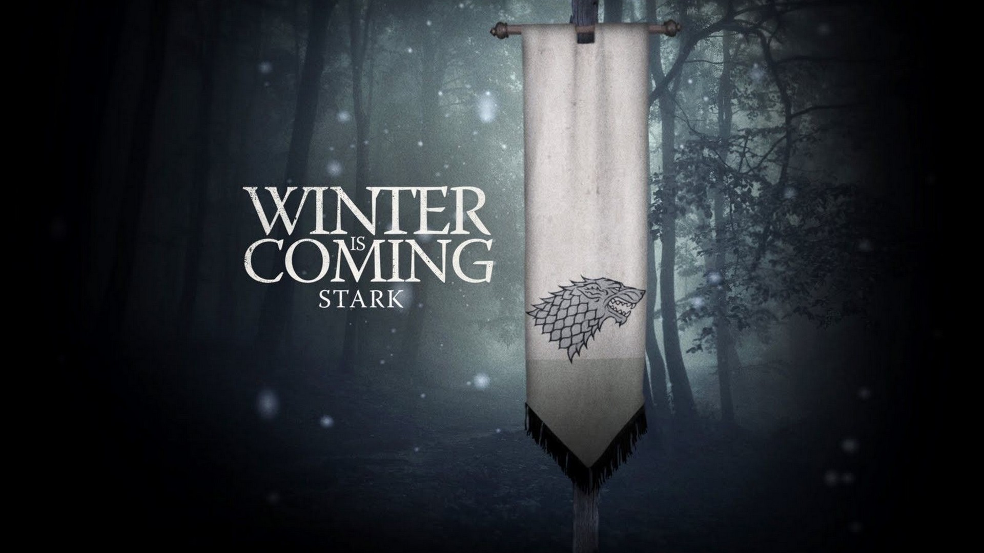 House Stark Game of Thrones Poster Wallpaper with high-resolution 1920x1080 pixel. You can use this poster wallpaper for your Desktop Computers, Mac Screensavers, Windows Backgrounds, iPhone Wallpapers, Tablet or Android Lock screen and another Mobile device