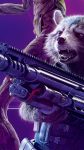 Rocket Raccoon Avengers Endgame iPhone Wallpaper