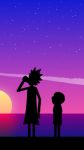 Mobile Wallpaper HD Rick and Morty