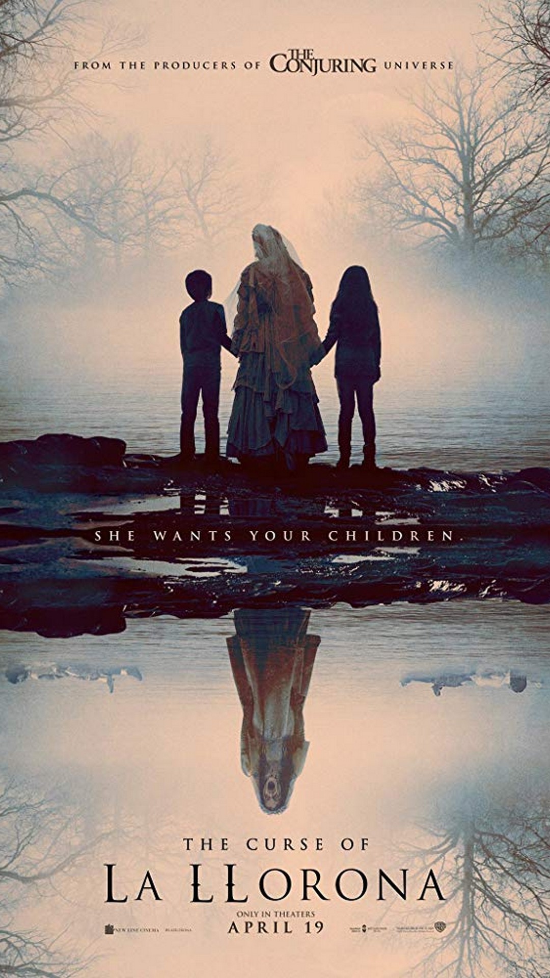 The Curse of La Llorona 2019 iPhone Wallpaper with high-resolution 1080x1920 pixel. You can use this poster wallpaper for your Desktop Computers, Mac Screensavers, Windows Backgrounds, iPhone Wallpapers, Tablet or Android Lock screen and another Mobile device