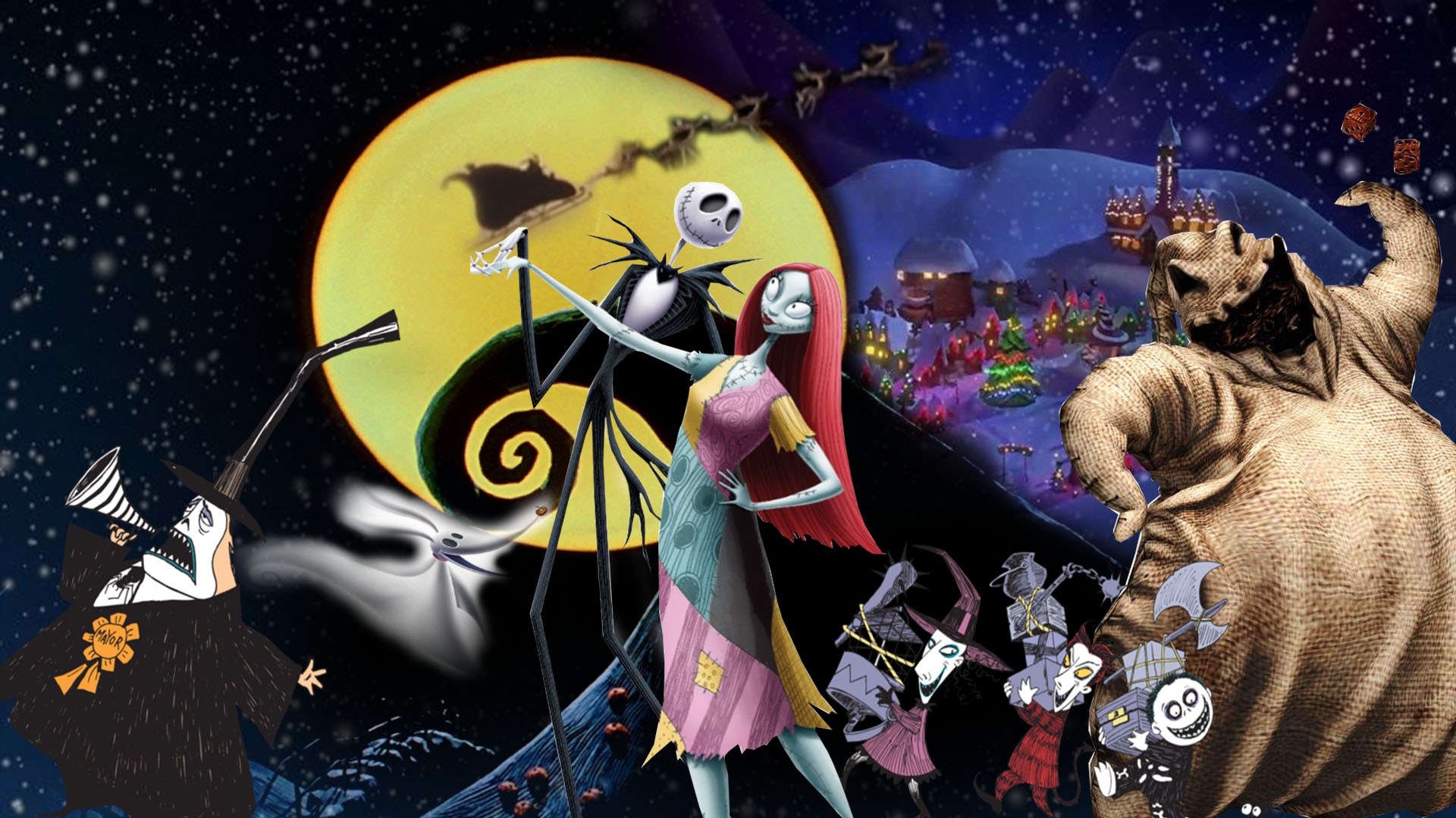 The Nightmare Before Christmas Wallpaper with high-resolution 1920x1080 pixel. You can use this poster wallpaper for your Desktop Computers, Mac Screensavers, Windows Backgrounds, iPhone Wallpapers, Tablet or Android Lock screen and another Mobile device The Nightmare Before Christmas Wallpaper with high-resolution 1920x1080 pixel. You can use this poster wallpaper for your Desktop Computers, Mac Screensavers, Windows Backgrounds, iPhone Wallpapers, Tablet or Android Lock screen and another Mobile device